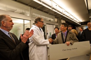 Governor Jay Inslee visited campus