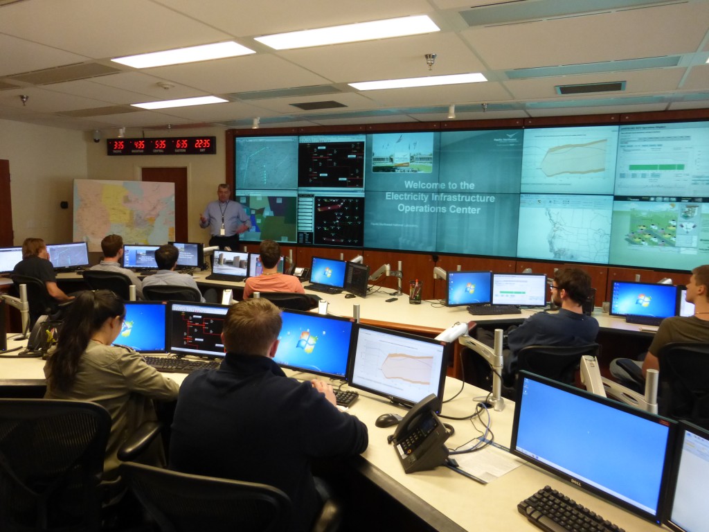 Grid control training center at PNNL Labs
