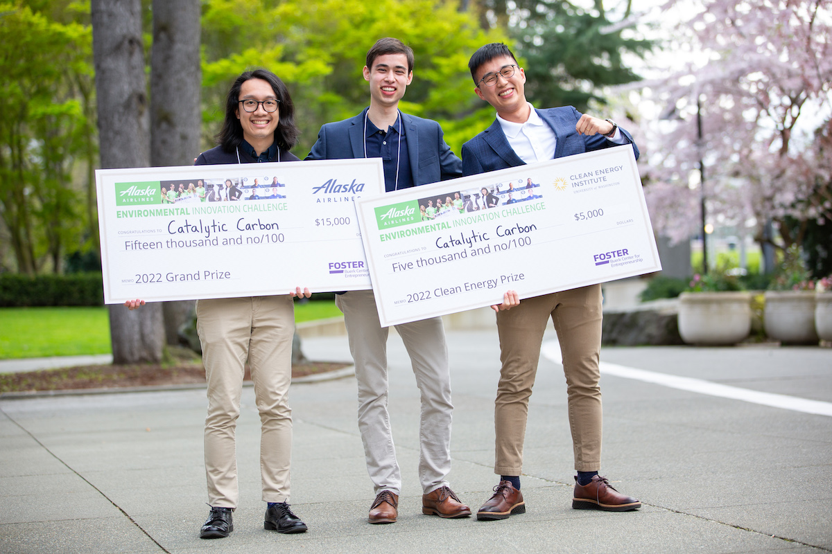 , Catalytic Carbon wins Clean Energy Prize at Alaska Airlines Environmental Innovation Challenge