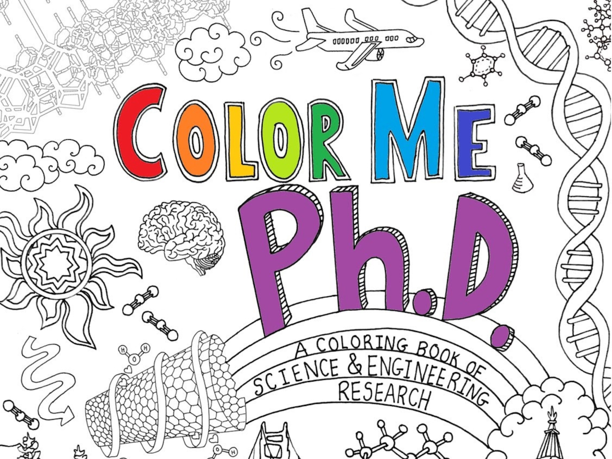 , Chemical engineering professor’s coloring book makes science accessible